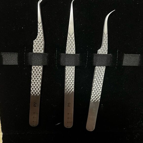 PLA paris lash academy lot, sterilizing tray, case and tweezers - Picture 6 of 11